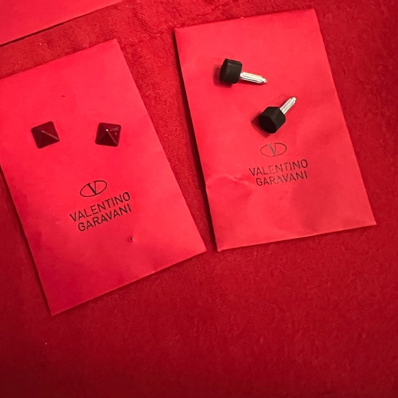 Valentino Black and Red Heels - Picture 14 of 15